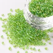 (Repacking Service Available) Round Glass Seed Beads