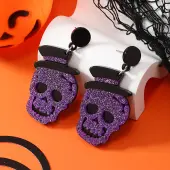 Halloween Skull Stud Earrings