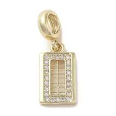 Brass Cubic Zirconia Pendants
