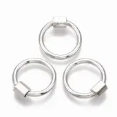 Brass Screw Carabiner Lock Charms