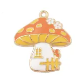 Thanksgiving Day Alloy Enamel Pendants