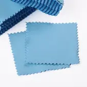 Suede Fabric Square Silver Polishing Cloth