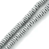 Electroplated Synthetic Non-Magnetic Hematite Beads Strands