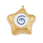 Printed 304 Stainless Steel Pendants