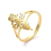 Ion Plating(IP) 304 Stainless Steel Finger Rings
