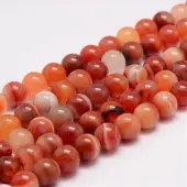 Natural Striped Agate/Banded Agate Bead Strands