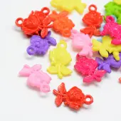 Opaque Acrylic Pendants