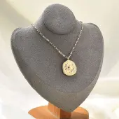 304 Stainless Steel Constellation Pendant Necklaces