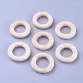 Unfinished Wood Linking Rings