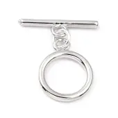 Rack Plating Brass Toggle Clasps