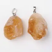 Natural Citrine Pendants