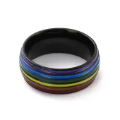 Rainbow Pride Finger Ring