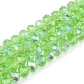 Electroplate Glass Beads Strands