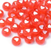 Transparent Acrylic Beads