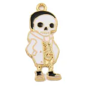 Halloween Alloy Enamel Pendants