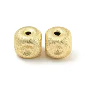 Brass Textured Beads