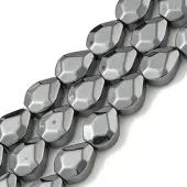 Non-magnetic Synthetic Hematite Beads Strands