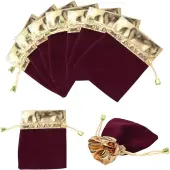 Velvet Jewelry Pouches Bags