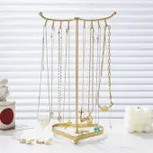 Detachable Iron Necklaces Display Rack
