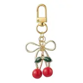 Alloy Enamel Cherry Pendant Decorations