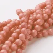 Natural Mashan Jade Round Beads Strands