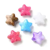 Two Tone Opaque Acrylic Beads