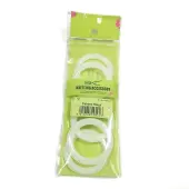 PE Plastic Locking Stitch Marker Rings DIY Knitting Tools Crochet Accessories