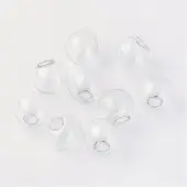 Round Mechanized One Hole Blown Glass Globe Ball Bottles