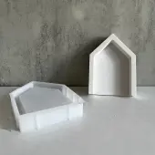 Easter Theme House DIY Silicone Table Lamp Molds