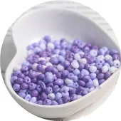 Macaron Baking Paint Glass Seed Beads