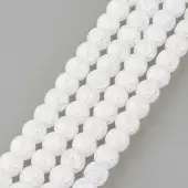 Synthetic Crackle Quartz Beads Strands