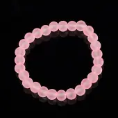 Stretchy Frosted Glass Beads Kids Bracelets for Children's Day