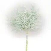 Plastic Artificial Frost Leaves for Wedding Christmas Decoration