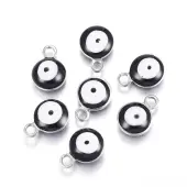 304 Stainless Steel Enamel Charms