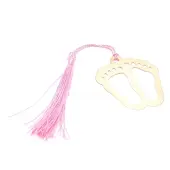 Iron Bookmarks with Polyester Tassel