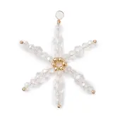 Christmas Theme Glass Pendants