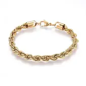 304 Stainless Steel Rope Chain Bracelets