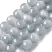 Natural Selenite Beads Strands