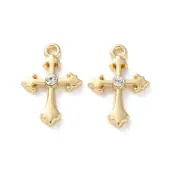 Rack Plating Alloy Rhinestoneand Pendants