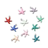 304 Stainless Steel Enamel Charms