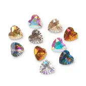 Electroplated Glass Rhinestone Cabochons