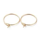 316 Surgical Stainless Steel Hoop Earrings Findings