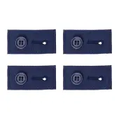4Pcs Cotton Adjustable Pants Waist Extender