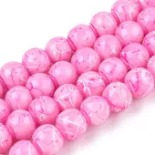Drawbench Glass Round Beads