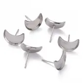 Non-Tarnish 304 Stainless Steel Stud Earring Settings