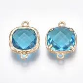 Transparent Glass Links connectors