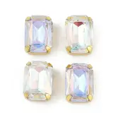 Brass Glass Rhinestone Sew on Rhinestones