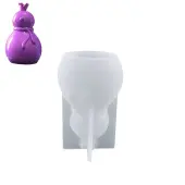 DIY Christmas Silicone Statue Candle Molds