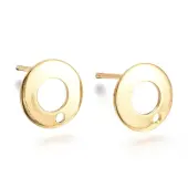 201 Stainless Steel Stud Earring Findings