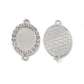 Alloy Cabochon Connector Settings